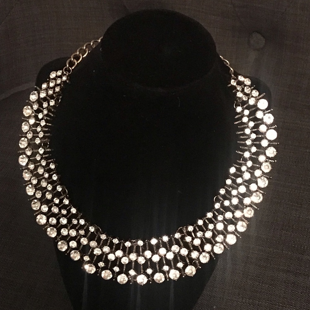 Gorgeous Studded Statement Necklace